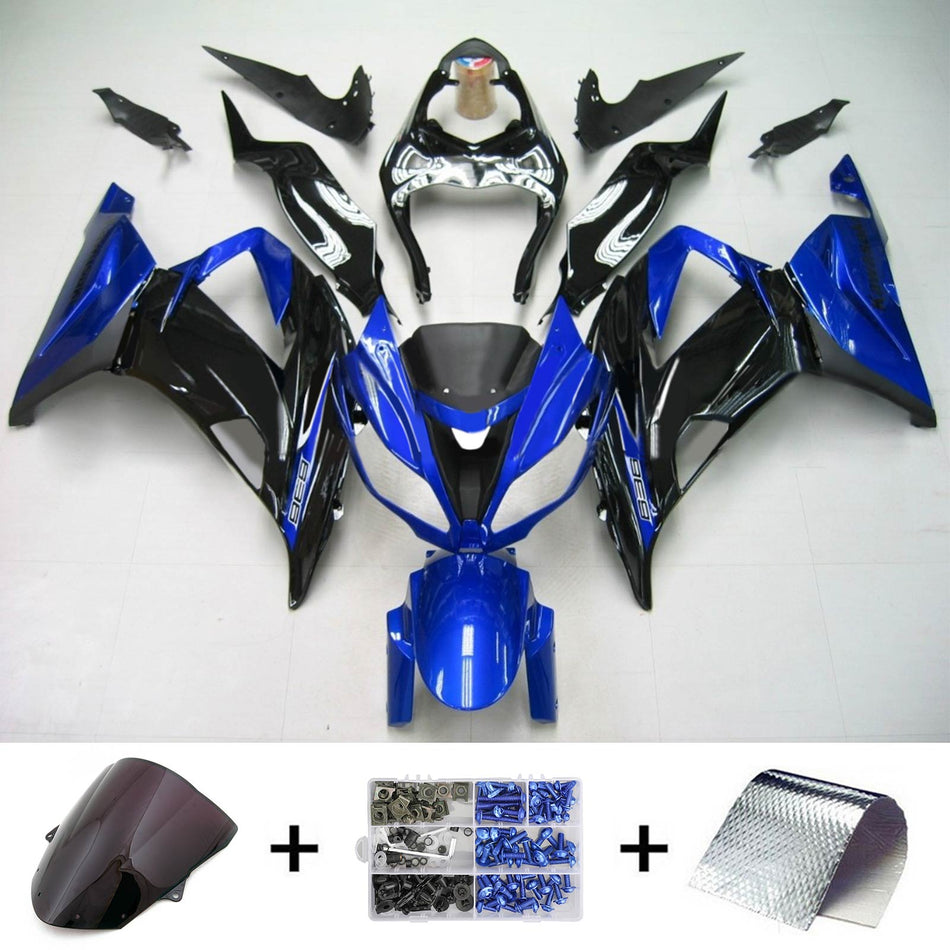 2013-2018 カワサキ ZX6R 636 Amotopart インジェクションフェアリングキット ボディワーク プラスチック ABS #108