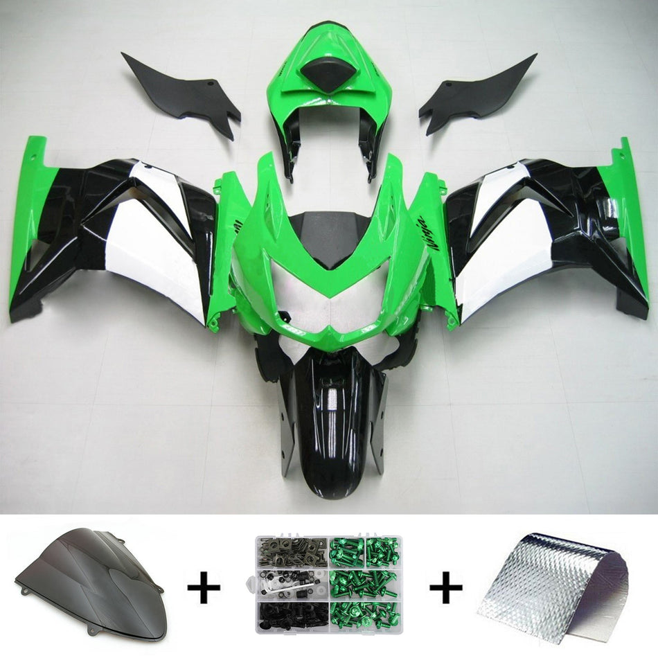 2008-2012 Kawasaki EX250/Ninja250 インジェクションフェアリングキット ボディワーク プラスチック ABS