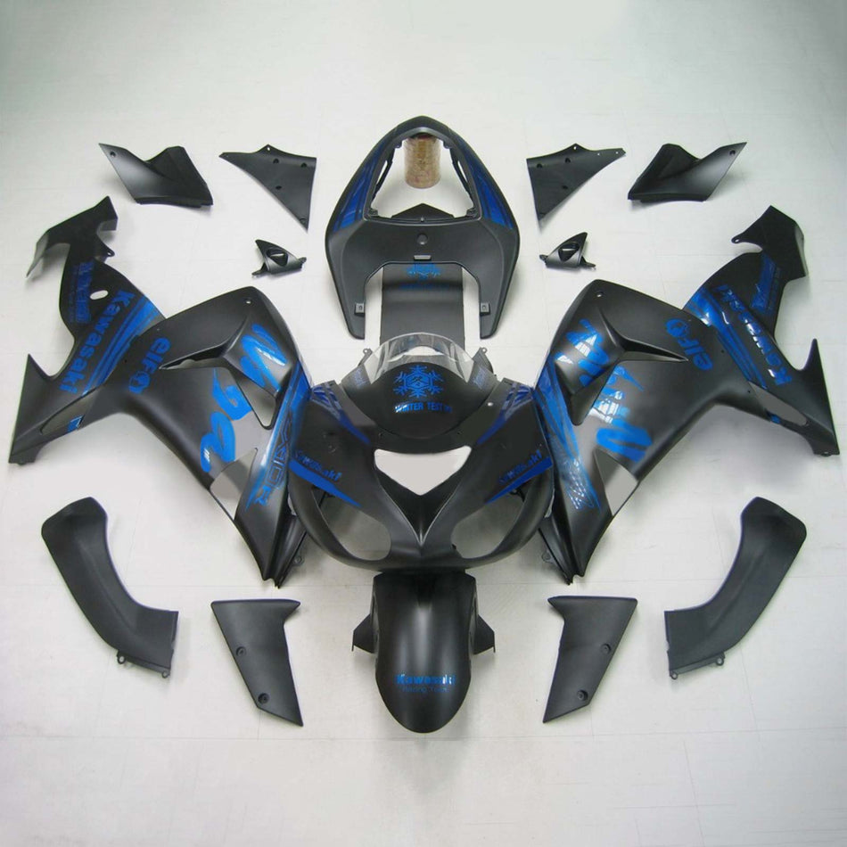 2006-2007 カワサキ ZX10R Amotopart インジェクションフェアリングキット ボディワーク プラスチック ABS #117