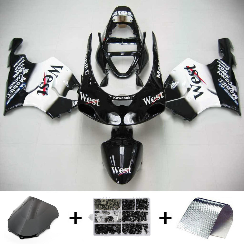 1996-2003 カワサキ ZX7R インジェクションフェアリングキット ボディワーク プラスチック ABS