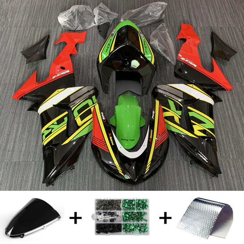 2006-2007 カワサキ ZX10R フェアリングキット ボディワーク プラスチック ABS