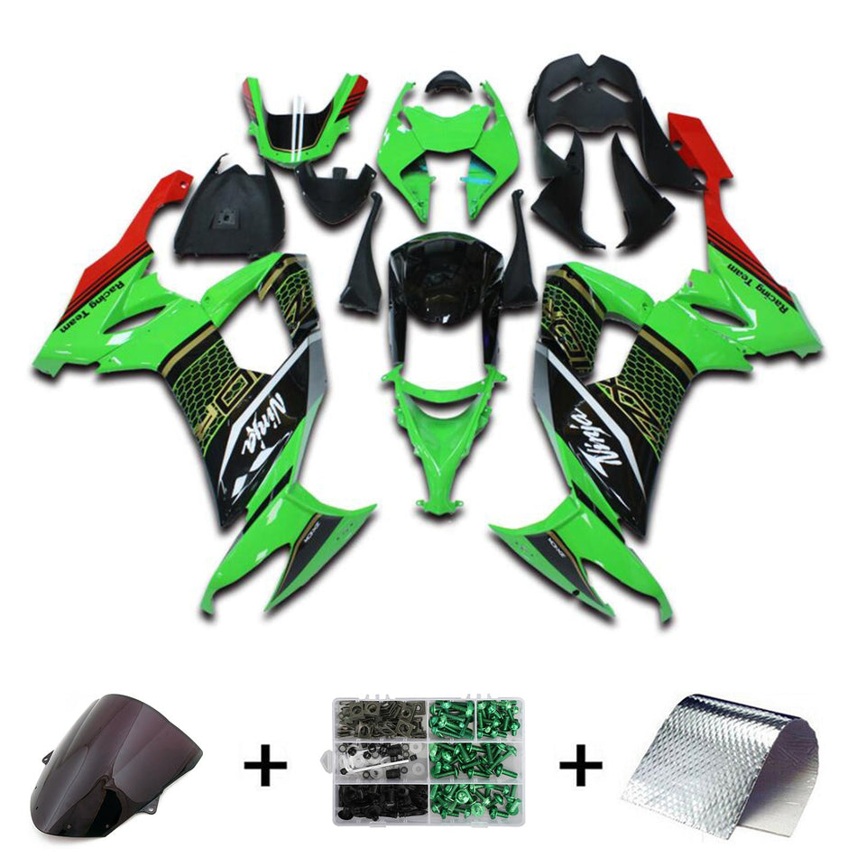 2008-2010 カワサキ ZX10R インジェクションフェアリングキット ボディワーク プラスチック ABS