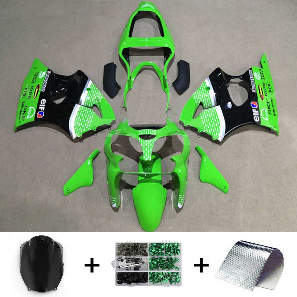 2000-2002 カワサキ ZX6R 636 2005-2008 ZZR600 インジェクションフェアリングキット ボディワーク#119