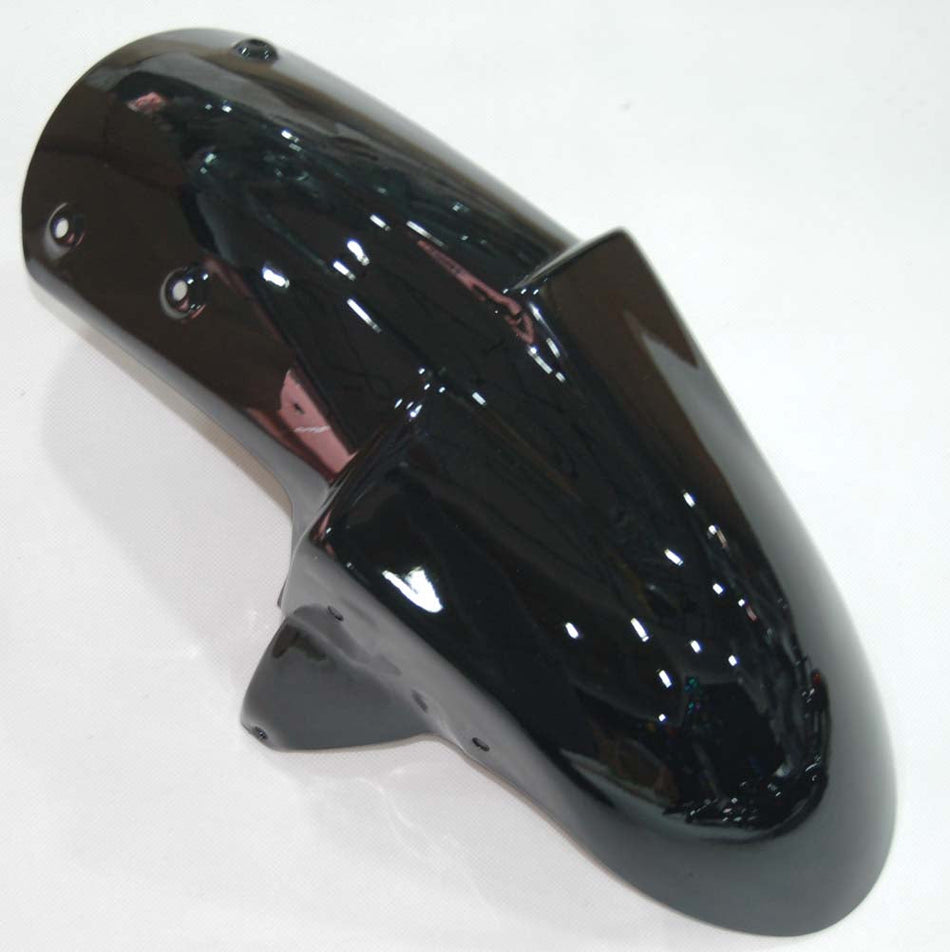 2006-2007 カワサキ ZX 10R ブラック & レッド フレイム レーシング フェアリング ジェネリック