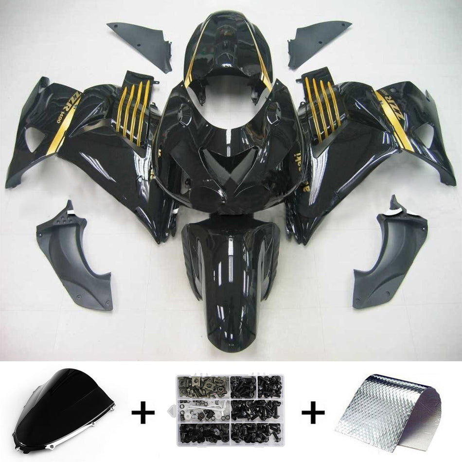 2006-2011 カワサキ ZX14R インジェクションフェアリングキット ボディワーク プラスチック ABS