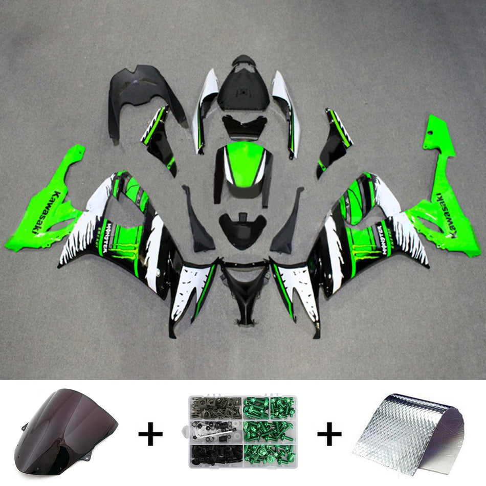 2008-2010 カワサキ ZX10R インジェクションフェアリングキット ボディワーク プラスチック ABS#125
