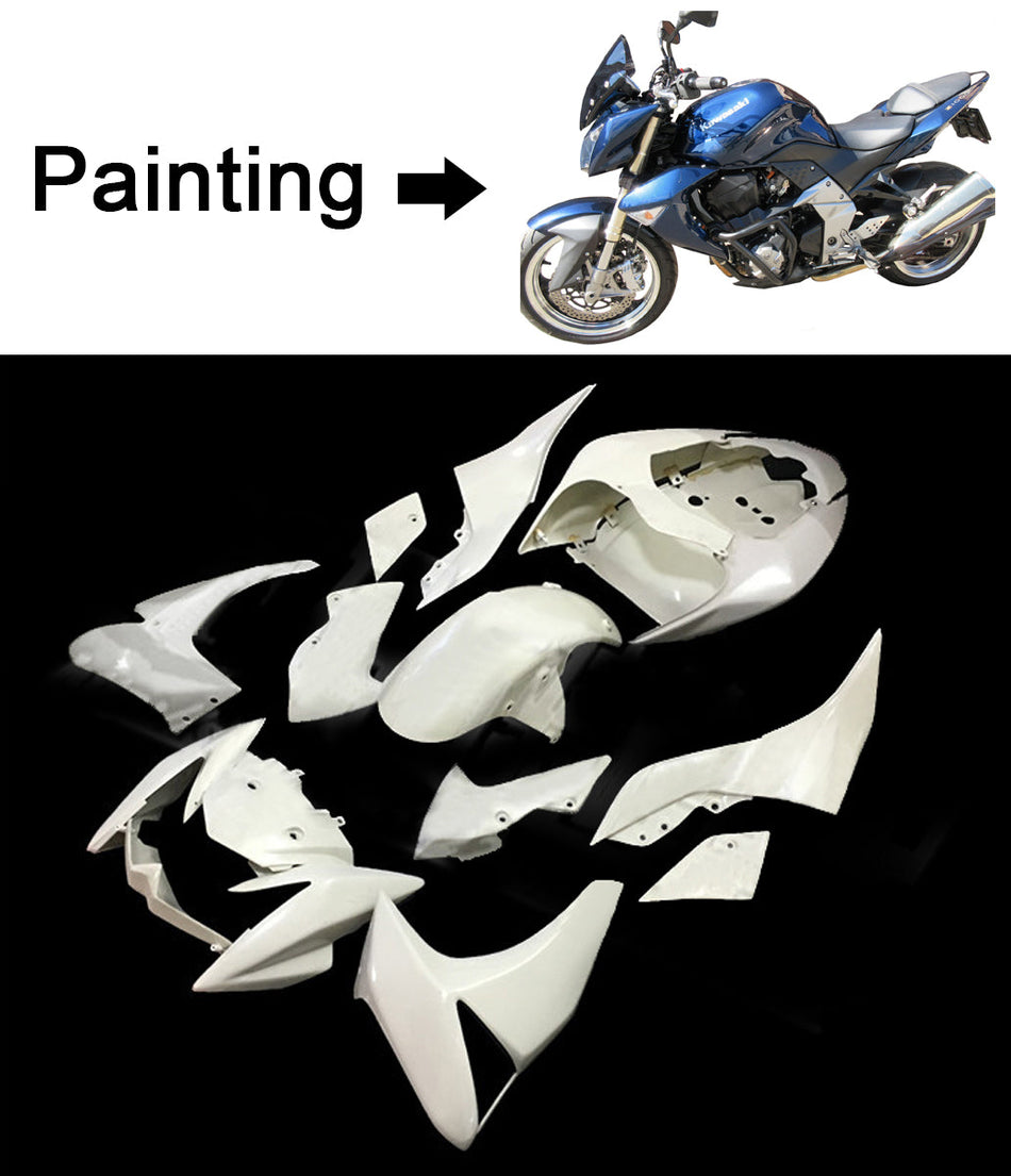 2007-2009 カワサキ Z1000 Amotopart インジェクションフェアリングキット ボディワーク プラスチック ABS #103