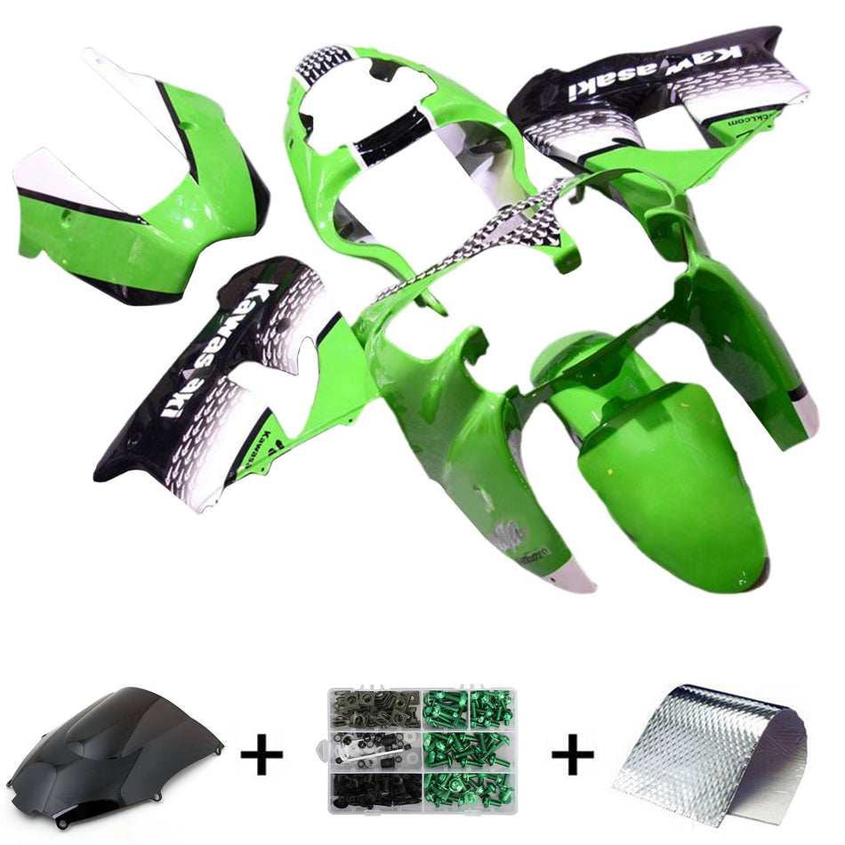 2000-2001 カワサキ ZX9R インジェクションフェアリングキット ボディワーク プラスチック ABS