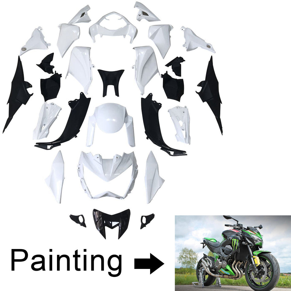 2013-2018 カワサキ Z800 Amotopart インジェクションフェアリングキット ボディワーク プラスチック ABS #103