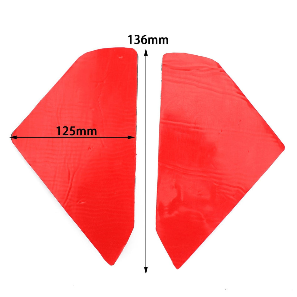 2X サイド タンクパッド 燃料タンク プロテクター BMW F900Xr 20+ に適合 ゴム製 ブラック 汎用