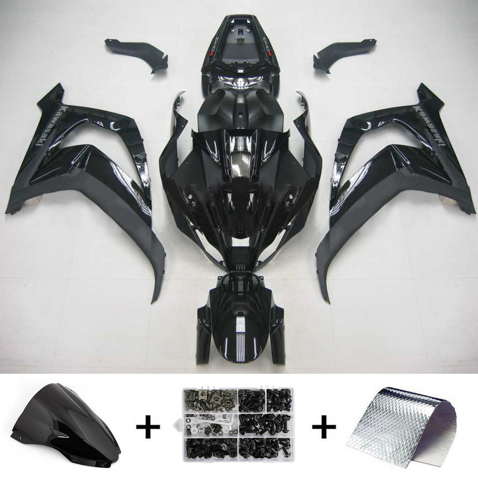 2011-2015 カワサキ ZX10R Amotopart インジェクションフェアリングキット ボディワーク プラスチック ABS #119