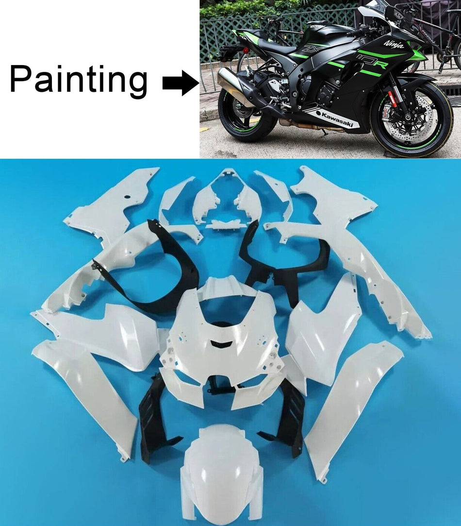 2021-2024 カワサキ ZX-10R ZX10R アモトパーツ インジェクションフェアリングキット ボディワーク ABS #101