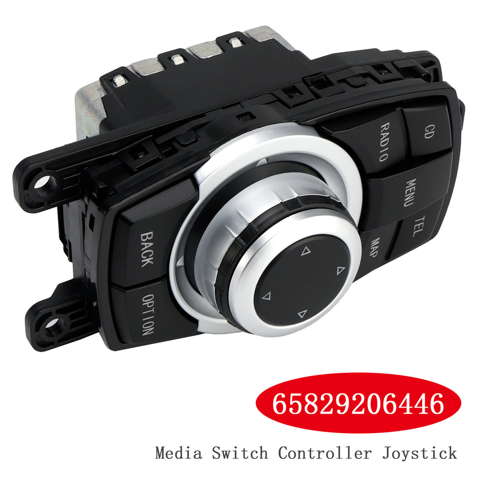 2007 年 7 月 — 2012 年 6 月 BMW F02 10 ピン メディア スイッチ コントローラー ジョイスティック 65829206446 65829206444