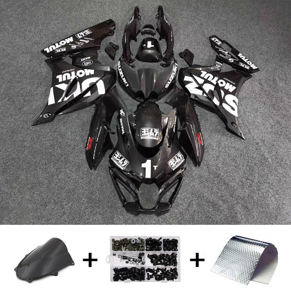 スズキ GSXR1000 2017-2025 K17用 インジェクションフェアリングキット ボディワーク プラスチック ABS