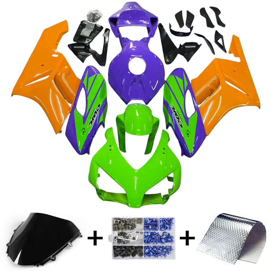 ホンダ CBR1000RR 2004-2005 用インジェクション フェアリングキット ボディワーク プラスチック ABS
