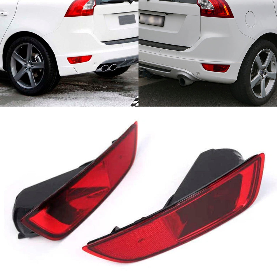 2008-2013 ボルボ XC60 左右リアバンパー フォグランプ リフレクター