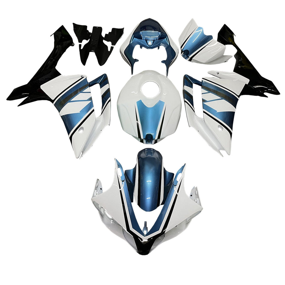 ヤマハ YZFR1 YZF-R1 2007-2008 用 インジェクションフェアリングキット ボディワーク プラスチック ABS
