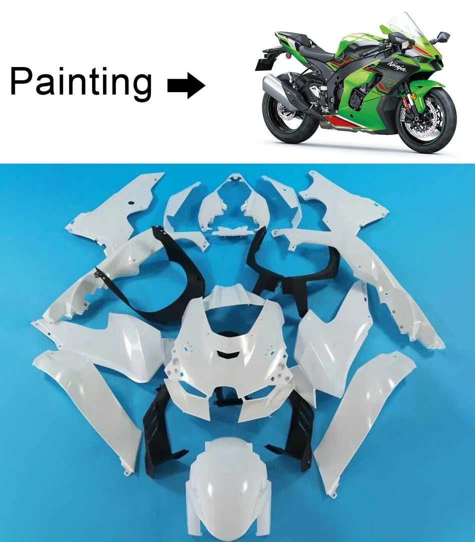 2021-2024 カワサキ ZX-10R ZX10R アモトパーツ インジェクションフェアリングキット ボディワーク ABS #101