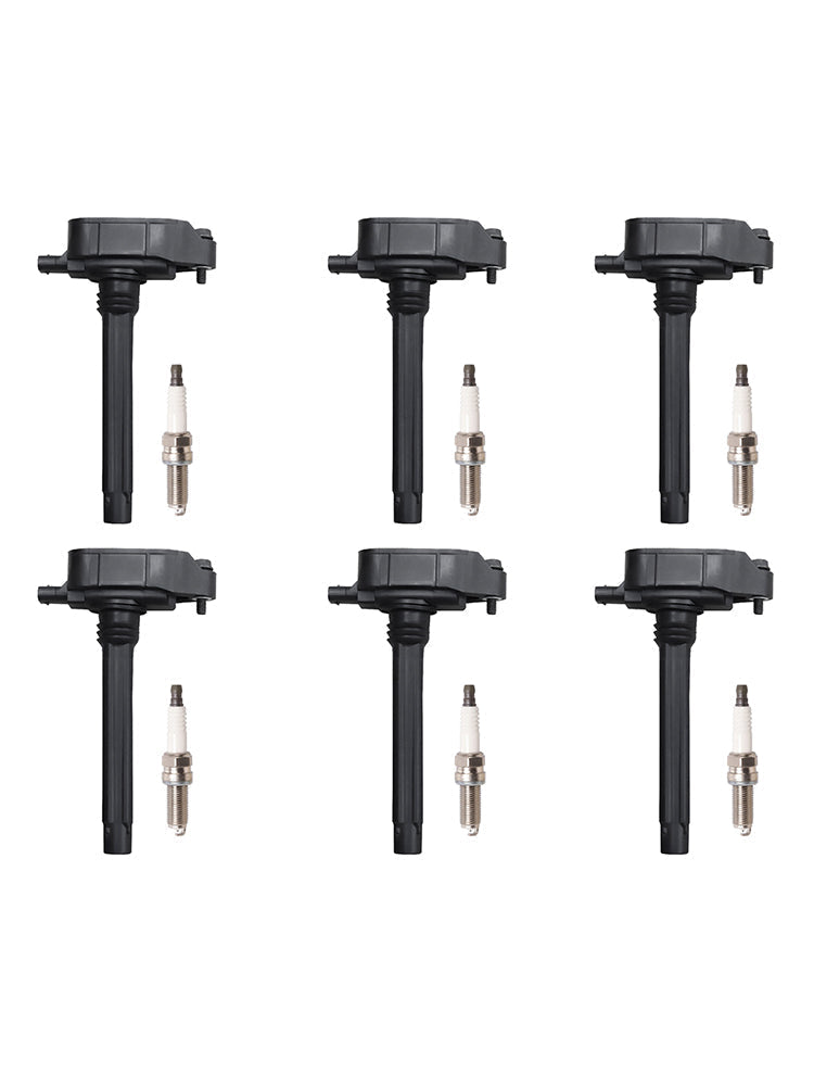 2016-2021 ダッジ デュランゴ 3.6L 6個 イグニッションコイル+スパークプラグ UF807 0221504038 68223569AB