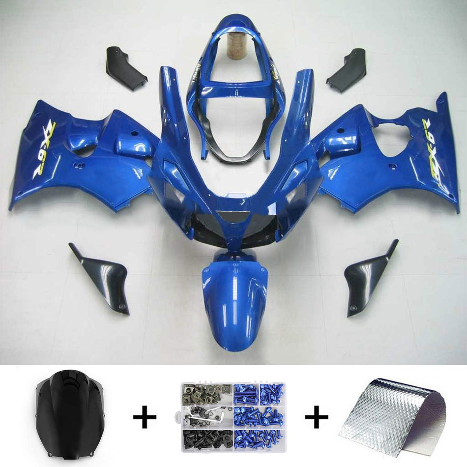 2000-2002 カワサキ Zx6R フェアリング ブライトブルー キット
