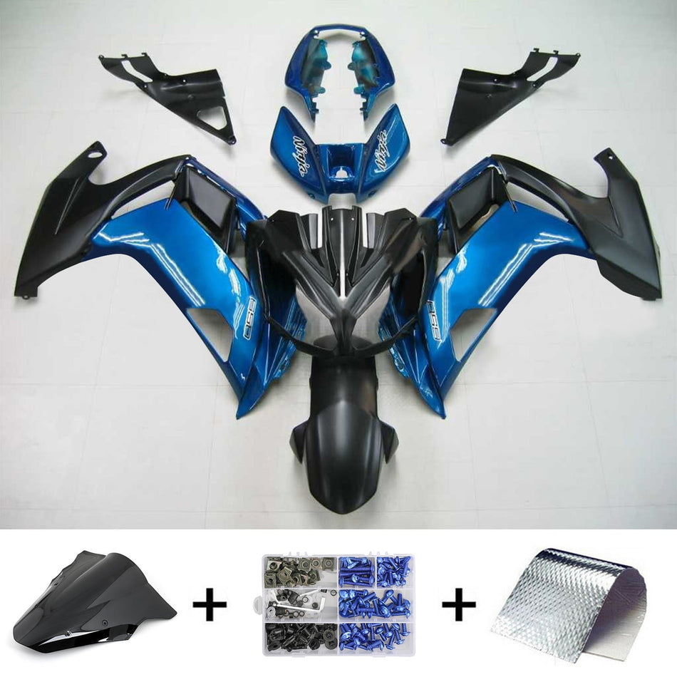 2012-2016 カワサキ ER6F Ninja650 Amotopart インジェクションフェアリングキット ボディワーク プラスチック ABS #101