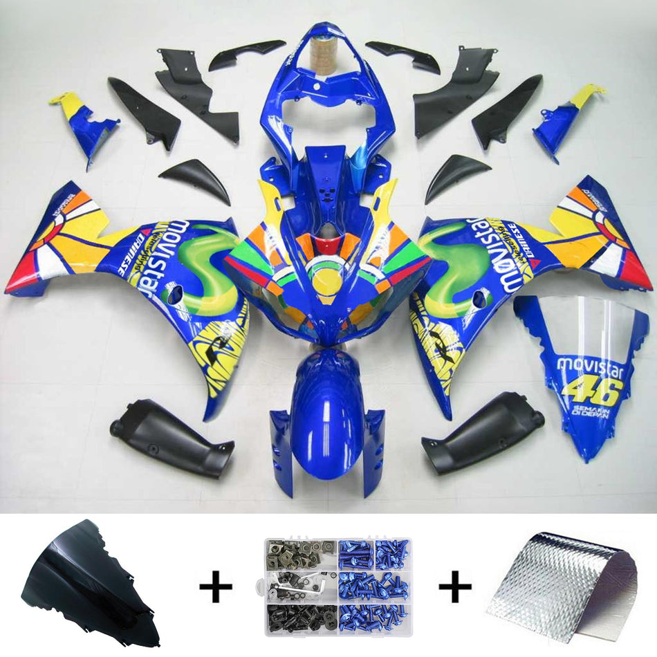 2009-2011 ヤマハ YZF 1000 R1 フェアリングキット ジェネリック