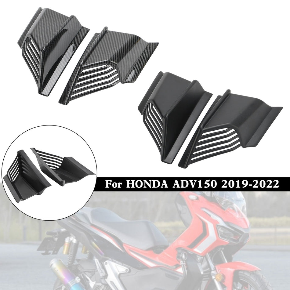 ボディ ウィングレット サイドデフレクター エアウィングスポイラー HONDA ADV-150 2019-2022用