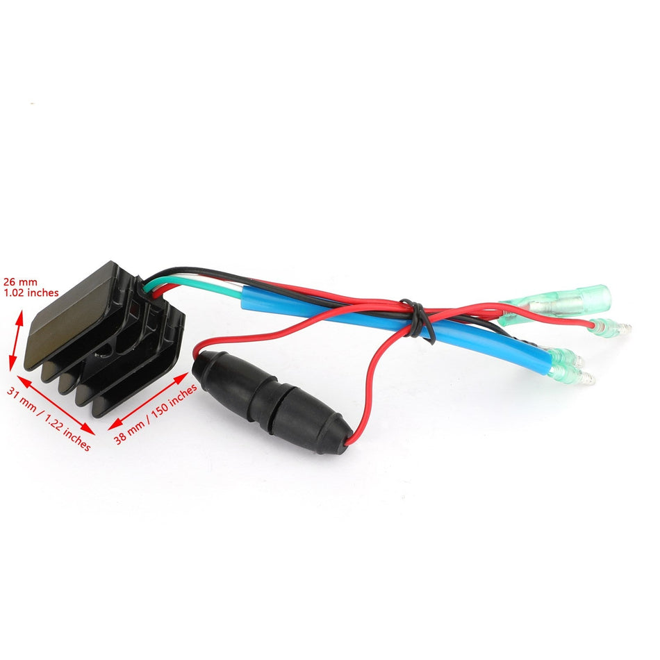 レギュレーター整流器 ヤマハ 6G1-81970-618Hp 89-96/98-06 F9.9C 1998 に適合