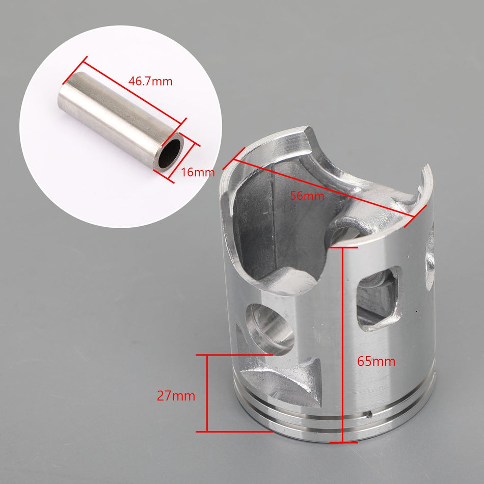 ピストンピンリングセット STD / +.25 / +.50 ボアサイズ ヤマハ DT125 MX 1986-1991 DT 125 E/F/G/H 1978-1981 汎用に適合