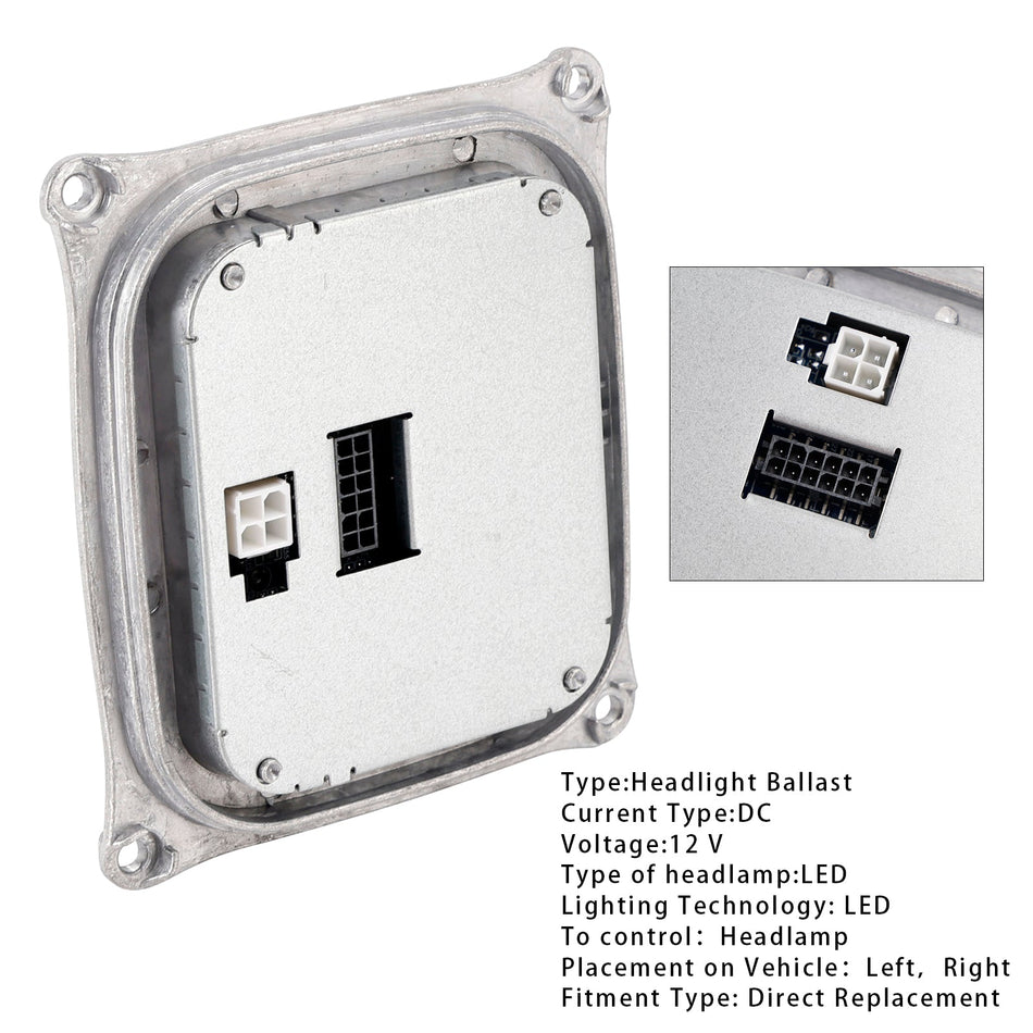 2014-2019 マセラティ ギブリ セダン LED ヘッドライト バラスト コントロール モジュール 130732947400