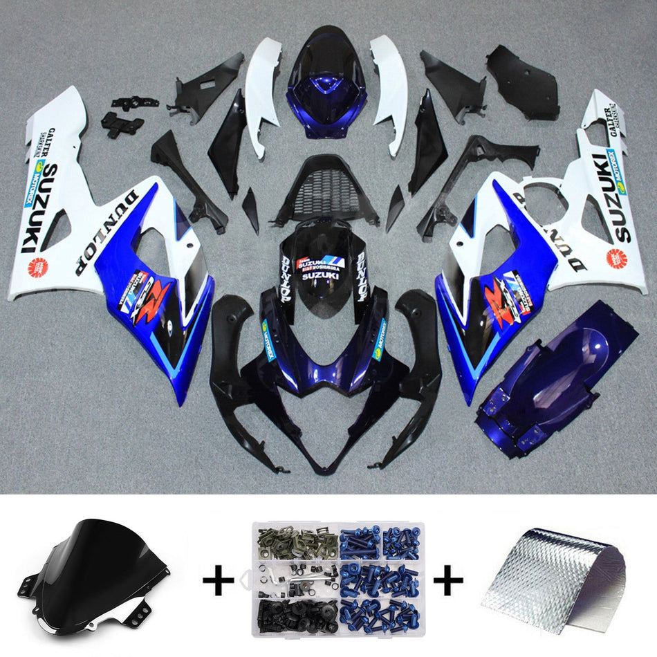 スズキ GSXR1000 2005-2006 K5 用 インジェクションフェアリングキット ボディワーク プラスチック ABS