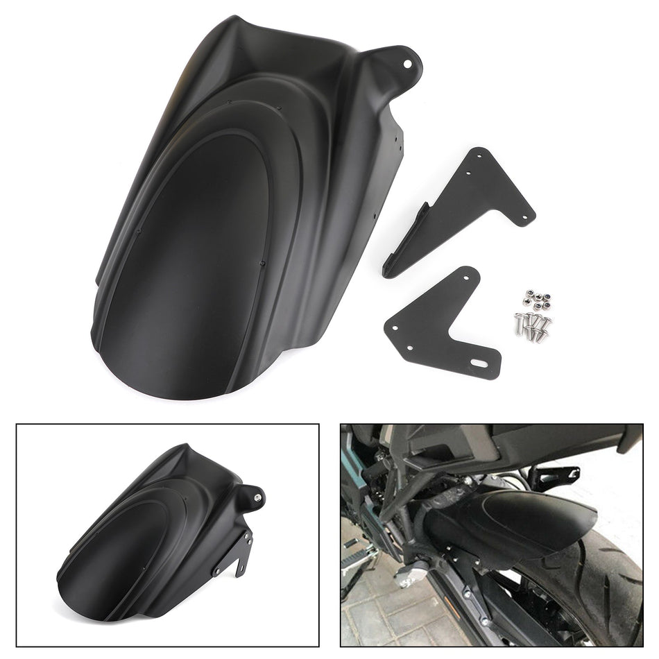 オートバイリアハガーフェンダーマッドガード KAWASAKI VERSYS 650 KLE650 15-25汎用