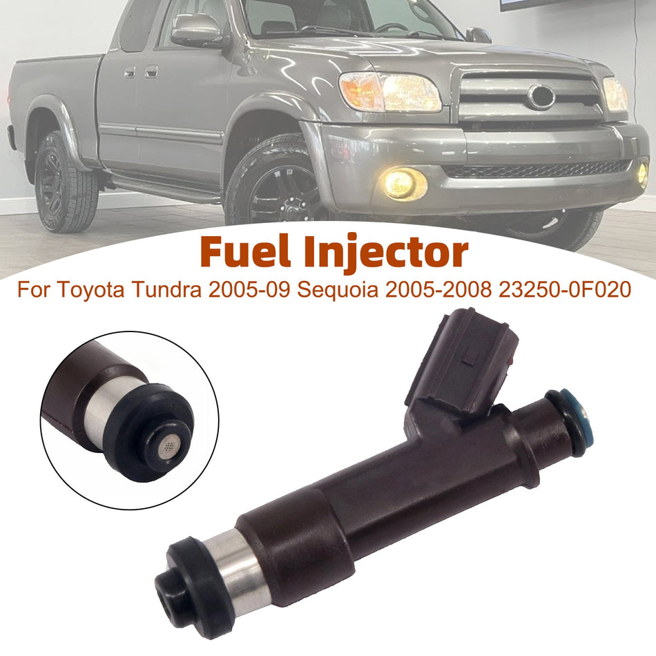 トヨタ タンドラ 2005-2009、セコイア 2005-2008 用燃料インジェクター 1個 23250-0F020