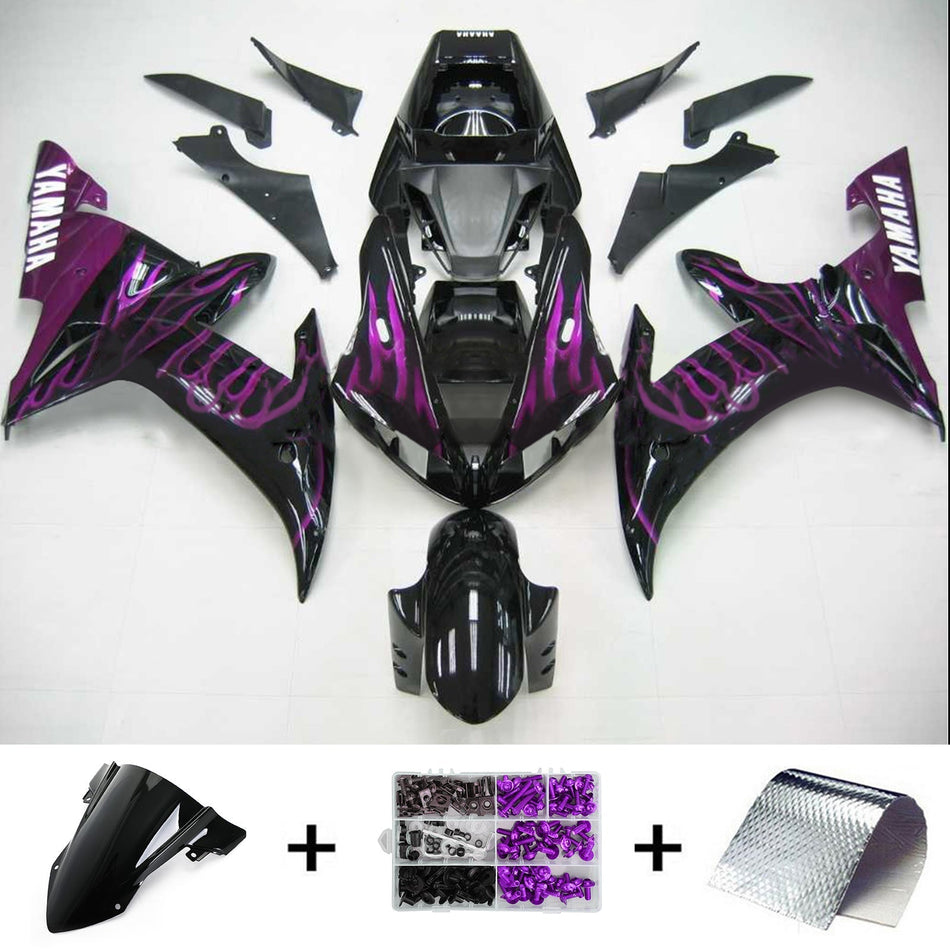 2002-2003 ヤマハ YZF 1000 R1 インジェクションフェアリングキット ボディワーク プラスチック ABS #103