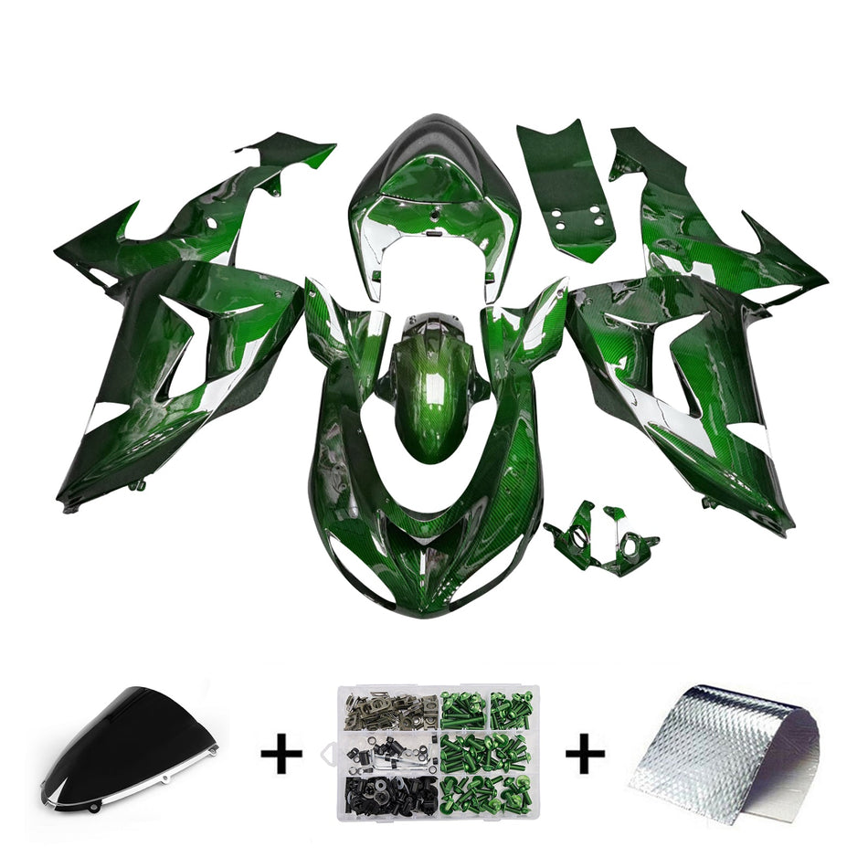 インジェクションフェアリングキット ボディワーク プラスチック ABS カワサキ ZX10R 2006-2007 に適合