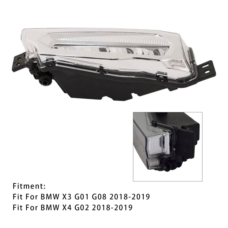 2018-2019 BMW X3 G01 G08 X4 G02 1個 LED フロント右フォグランプ 63177412528