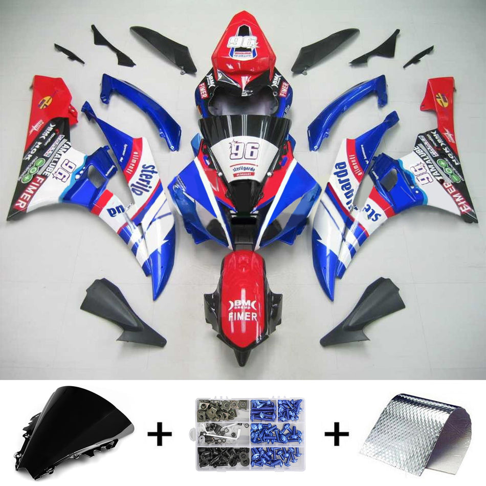 2006-2007 ヤマハ YZF 600 R6 フェアリングキット ジェネリック