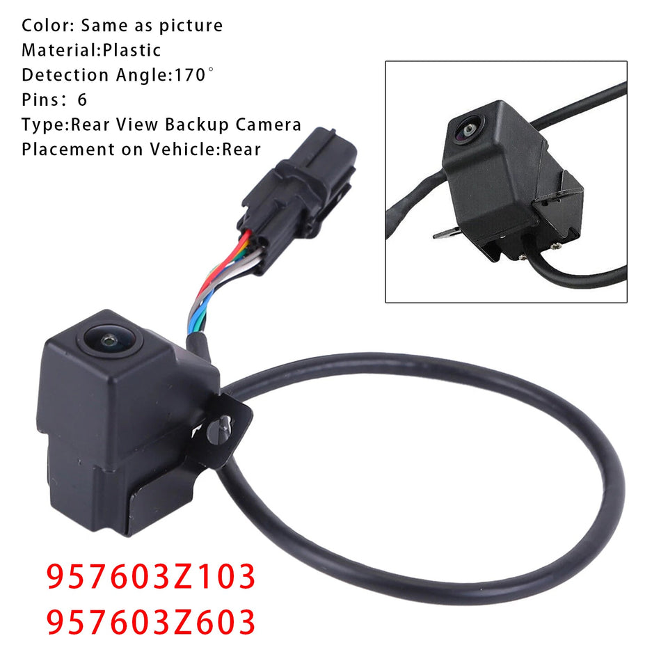 Hyndai I40 2015-2020 957603Z103 957603Z603用リアビューリバースカメラ