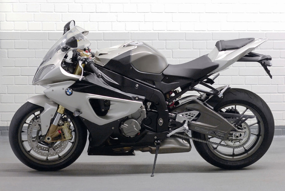 2009-2014 BMW S1000RR シルバーメタリックボディワークフェアリング ABS 射出成形 2# ジェネリック