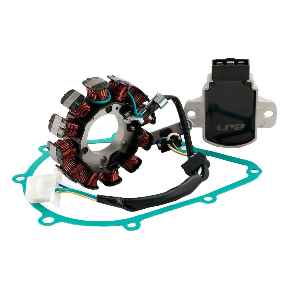 2015 ホンダ オートバイ GROM125-2AC MSX125 ジェネレーター ステーター レギュレーター 整流器 &amp; ガスケット 31120-K26-901