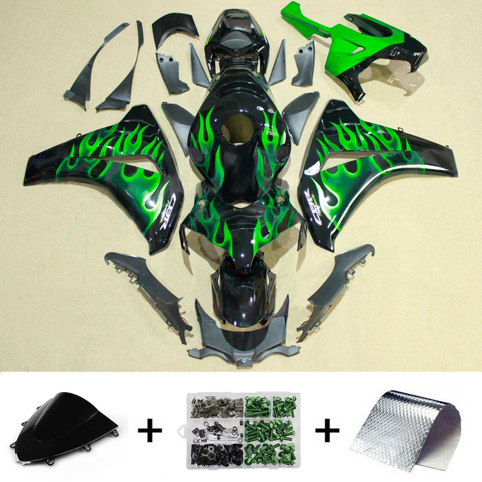 ホンダ CBR1000RR 2008-2011 用射出成形フェアリングキット ボディワーク プラスチック ABS