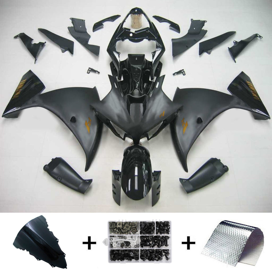 2012-2014 ヤマハ YZF 1000 R1 Amotopart インジェクションフェアリングキット ボディワーク プラスチック ABS #107