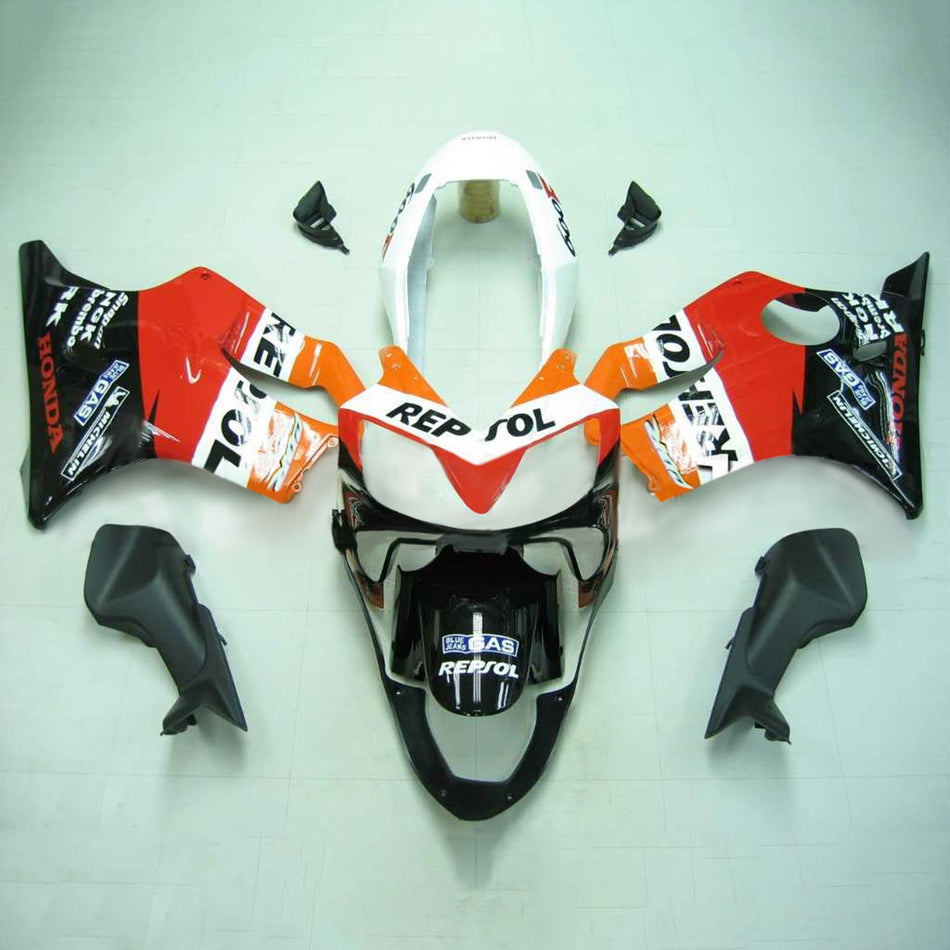 2004-2007 ホンダ CBR600 F4i Amotopart インジェクションフェアリングキット ボディワーク プラスチック ABS #125