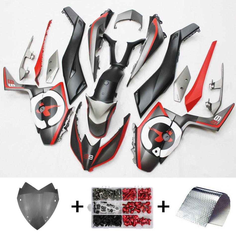 2017-2021 ヤマハ XMAX300 Amotopart インジェクションフェアリングキット ボディワーク #114