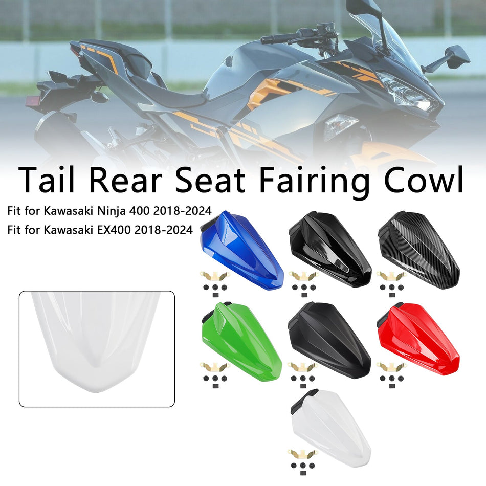 2018-2024年式 カワサキ Ninja 400 EX400 レーシングテール リアシートフェアリングカウル