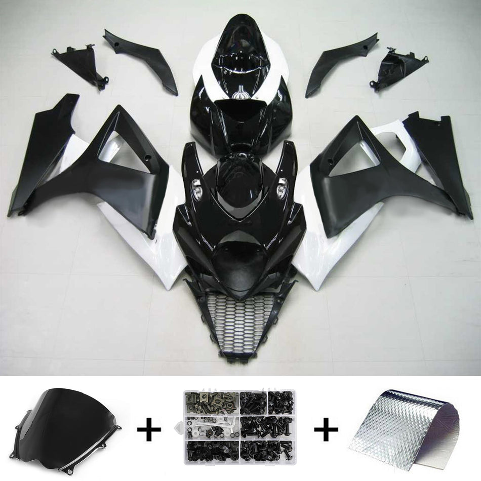 2007-2008 スズキ GSXR1000 K7 Amotopart インジェクションフェアリングキット ボディワーク プラスチック ABS #129