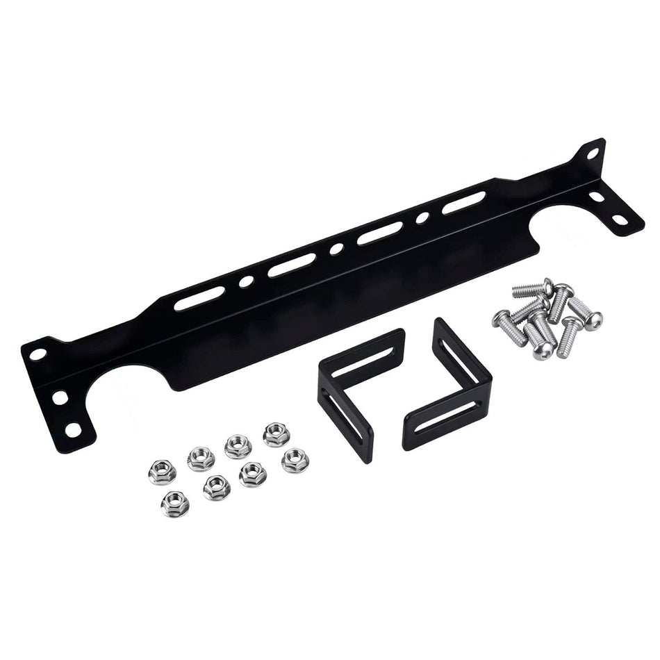 オイルクーラーマウントブラケットキット 330mm 13.4インチ 英国式オイルクーラー用