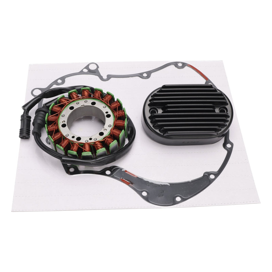 2017 VRSCDX 1HHH ナイトロッドスペシャルジェネレーターステーターレギュレーター整流器ガスケット 30734-08KA