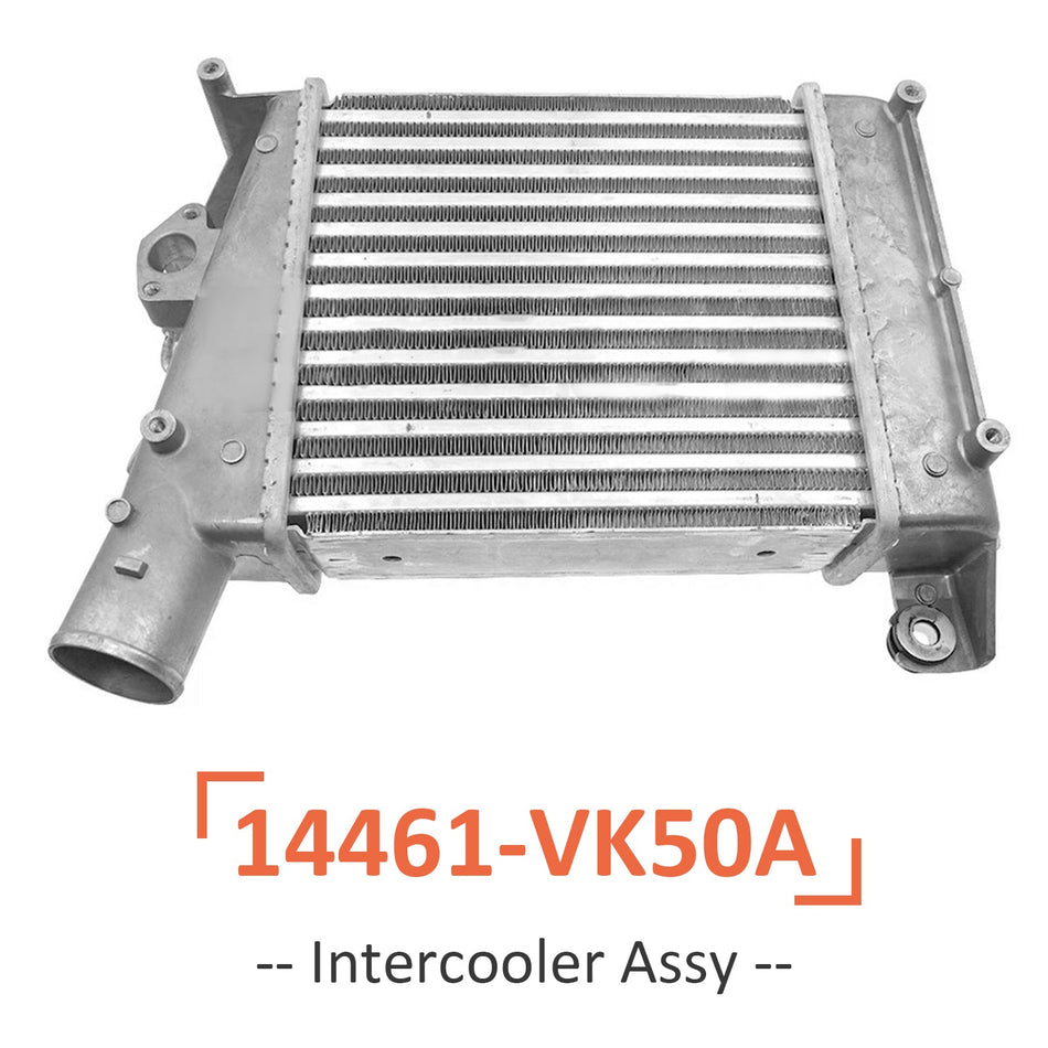 日産ピックアップ ナバラ D22 YD25 2.5L 2001-2012 14461-VK50A インタークーラーアセンブリ