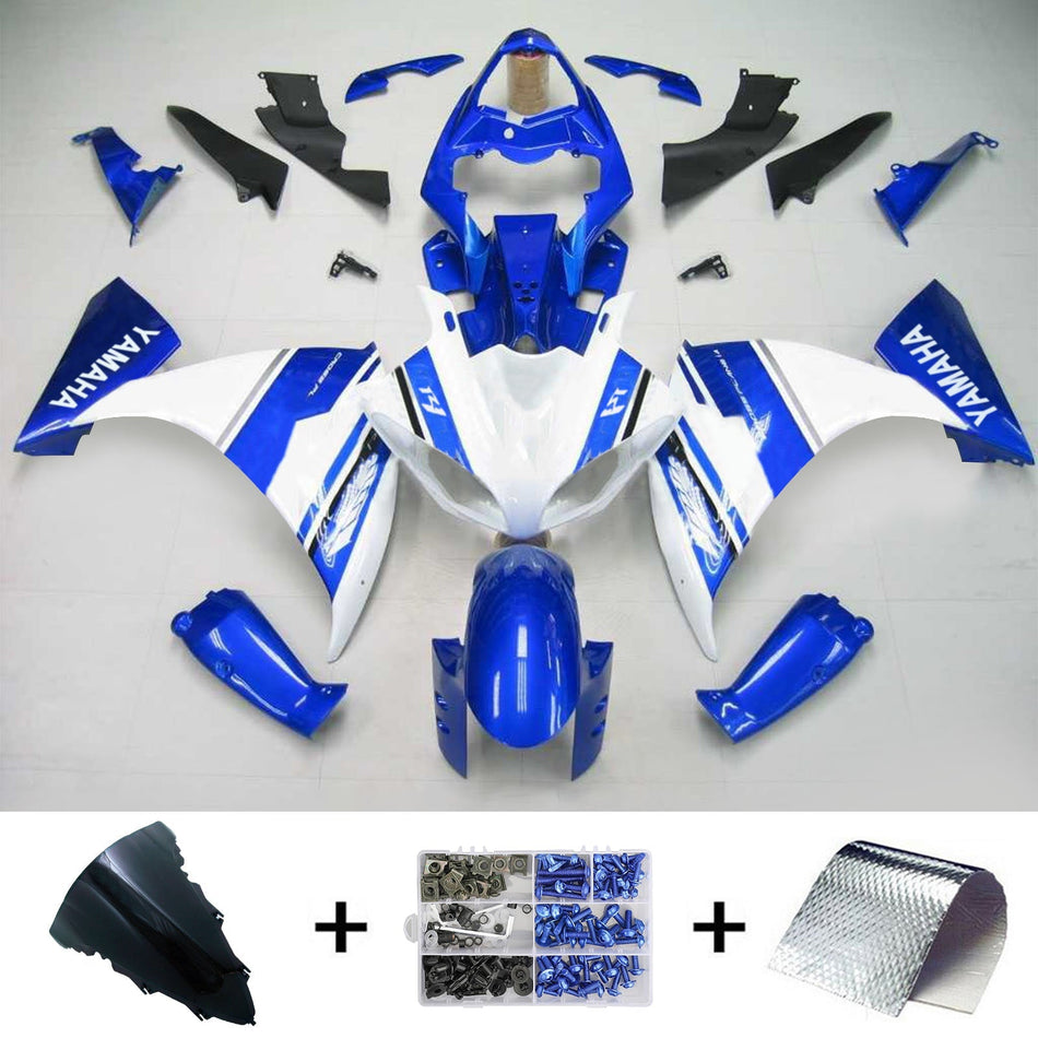 2012-2014 ヤマハ YZF 1000 R1 インジェクションフェアリングキット ボディワーク プラスチック ABS #123